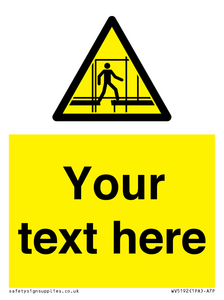 Custom Scaffold Incomplete Sign